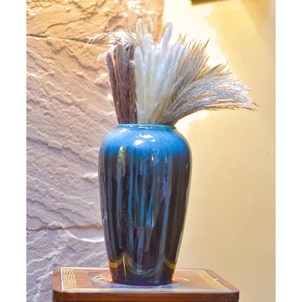 Vase - Blue Gloss